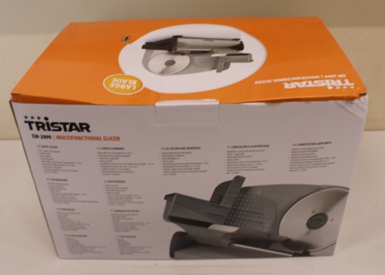 Picture of SALE OUT. Tristar Food Slicer | EM-2099 | Metallic silver | 150 W | DAMAGED PACKAGING