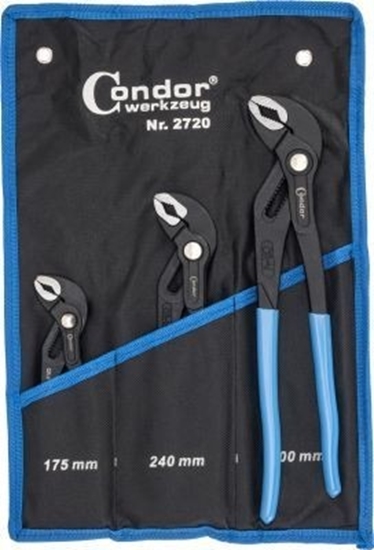 Picture of Santehnikas knaibles Condor Werkzeug C2720; 3 gab.