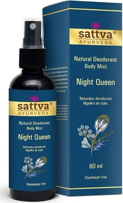 Picture of Sattva Natural Deodorant Body Mist dezodorant w formie mgieki do ciaa Night Queen 80ml