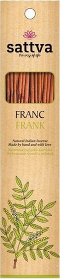 Picture of Sattva Natural Indian Incense naturalne indyjskie kadzideko Frank 15szt.