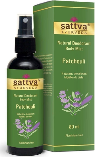 Picture of Sattva Sattva Natural Deodorant Body Mist naturalny dezodorant w formie mgieki do ciaa Patchouli 80ml