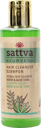 Picture of Sattva SATTVA_Hair Cleanser szampon zioowy Neem & Aloe Vera 210ml