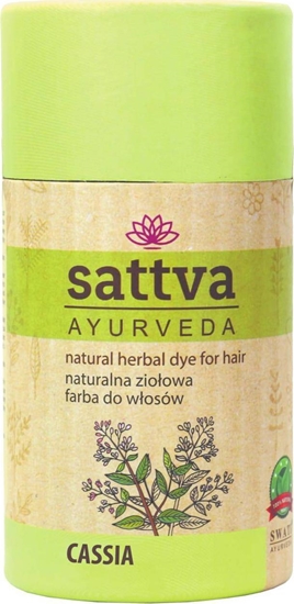 Picture of Sattva SATTVA_Natural Herbal Dye for Hair naturalna zioowa farba do wosów Neutral Cassia 150g