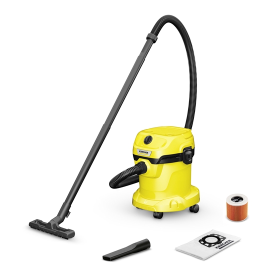 Изображение Sausās un mitrās tīrīšanas putekļsūcējs Karcher WD 2 Plus V-15/4/18/C