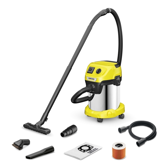 Изображение Sausās un mitrās tīrīšanas putekļsūcējs Karcher WD 3 P S V-17/4/20 WORKSHOP (YSY)