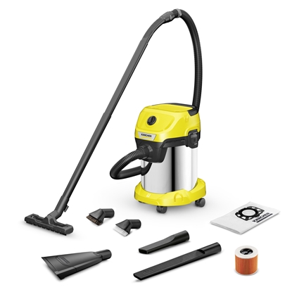 Изображение Sausās un mitrās tīrīšanas putekļsūcējs Karcher WD 3 S V-17/6/20 Car