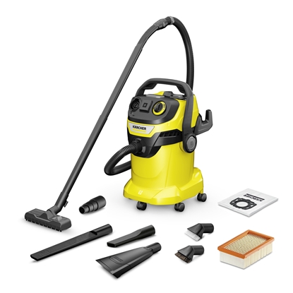Изображение Sausās un mitrās tīrīšanas putekļsūcējs Karcher WD 5 P V-25/8/35 CAR; 1100 W