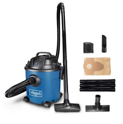 Изображение Sausās un mitrās tīrīšanas putekļsūcējs Scheppach NTS16; 1200 W