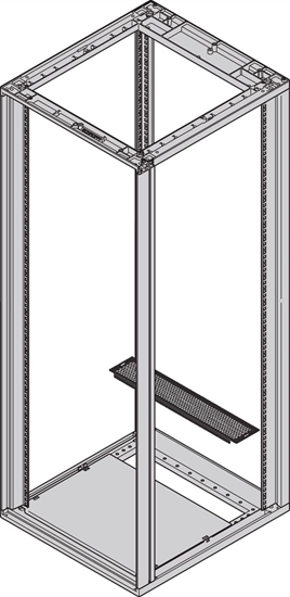 Изображение Schroff Novastar Base Plate, Multi Pieces, Rear Cover, Perforated