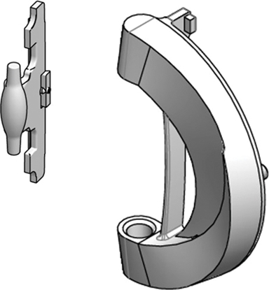 Picture of Schroff Novastar Hinge Spare Part