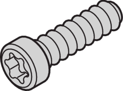 Изображение Schroff Panhead Screw, Torx, Self-Securing, M2.5 x 9.3