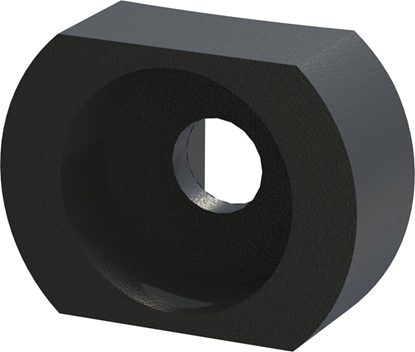 Picture of Schroff Sleeves for M2.5, Brass, Black, 100 pieces