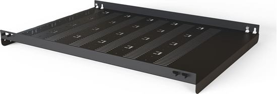 Picture of Schroff Varistar 19'' Shelf, Stationary, 75 kg, RAL 7021, 600W 1000D