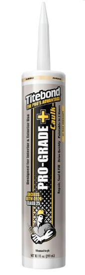 Picture of Sealants iekštelpu un āra darbiem Titebond PRO GLADE PLUS; 299 ml; mandeļu krāsa