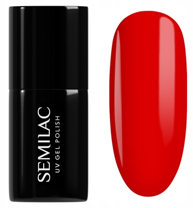 Изображение SEMILAC LAKIER 793 Rebel Rose Red Obsession