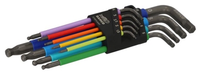 Picture of Seškanšu atslēgu komplekts Bahco C1997LM/9P; 1,5-10 mm; 9 gab.