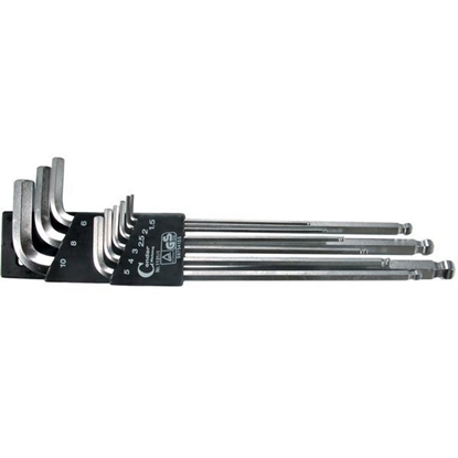 Picture of Seškanšu atslēgu komplekts Condor Werkzeug C1121/1; 1,5-10 mm; 9 gab.