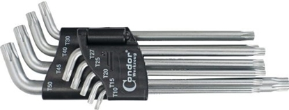 Picture of Seškanšu atslēgu komplekts Condor Werkzeug C1121/4; 9 gab.