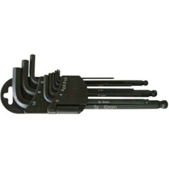 Picture of Seškanšu atslēgu komplekts Condor Werkzeug C1121/6; 9 gab.