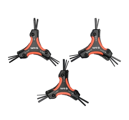 Attēls no Seškanšu atslēgu komplekts Yato YT-05644; 26 gab.