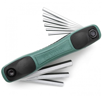 Attēls no Seškanšu atslēgu komplekts Sata ST09122SJ; 9 gab.