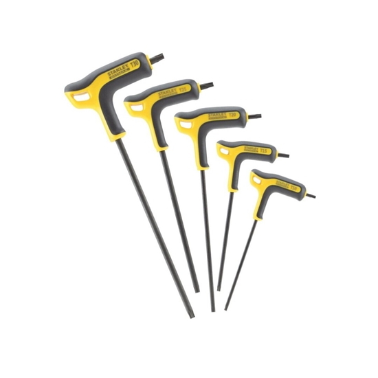 Изображение Seškanšu atslēgu komplekts Stanley FMHT0-69048; 5 gab.