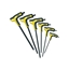 Attēls no Seškanšu atslēgu komplekts Stanley FMHT0-69049; 3-8 mm; 6 gab.