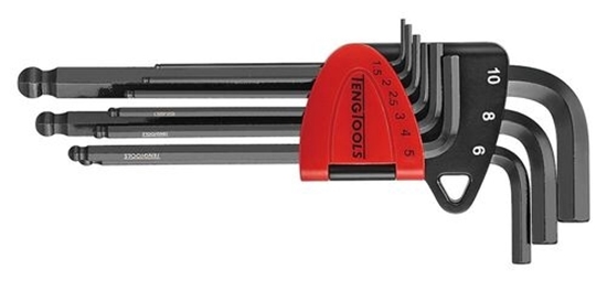 Picture of Seškanšu atslēgu komplekts Teng Tools 1499MM; 9 gab.