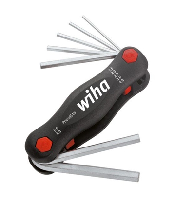 Picture of Seškanšu atslēgu komplekts Wiha WIH/351/PK7; 1,5-6 mm; 7 gab.