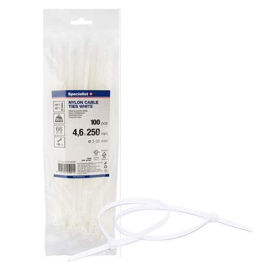 Picture of Siksna Specialist 81/3-4250B; 4,6x250 mm; 100 gab.; balts