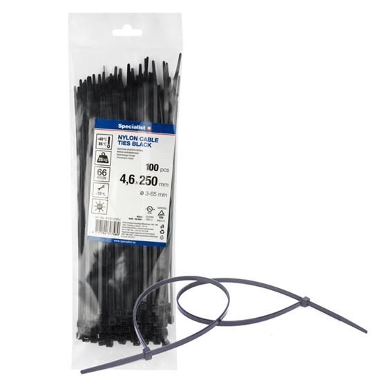 Picture of Siksna Specialist 81/3-4250J; 4,6x250 mm; 100 gab.; melns