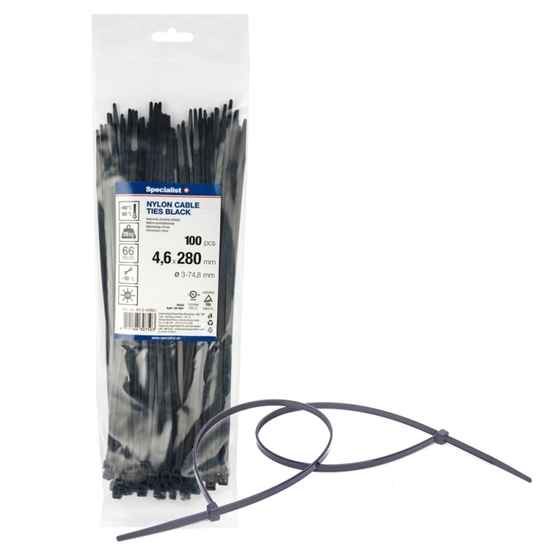 Picture of Siksna Specialist 81/3-4286J; 4,6x280 mm; 100 gab.; melns