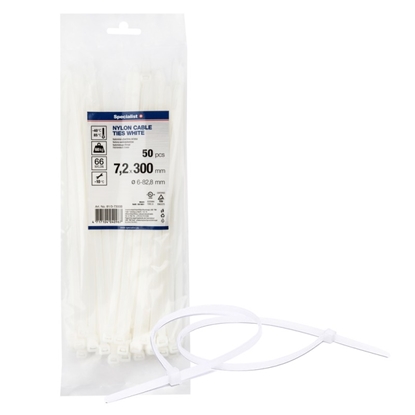 Attēls no Siksna Specialist 81/3-7300B; 7,2x300 mm; 50 gab.; balts