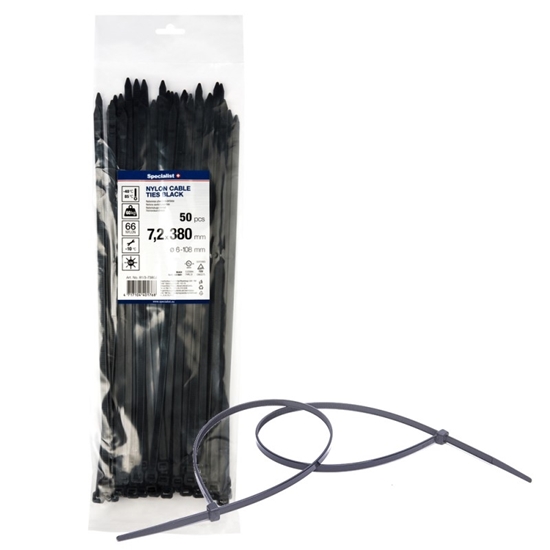 Picture of Siksna Specialist 81/3-7380J; 7,2x380 mm; 50 gab.; melns