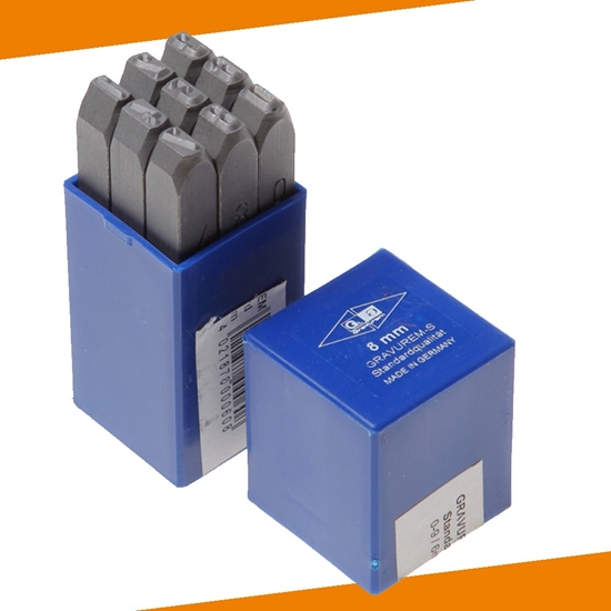 Picture of Skaitļu iezīmētāju komplekts Beta 100080K0; 8 mm; 9 gab.