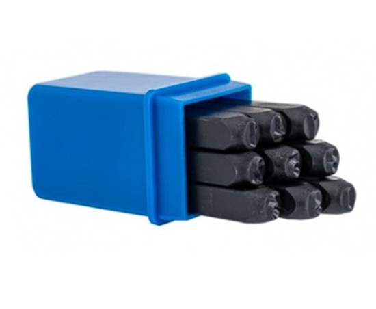 Picture of Skaitļu iezīmētāju komplekts Condor CON-CNC-3809; 8,0 mm; 9 gab.