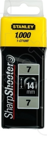 Изображение Skavas Stanley; 14 mm, 1000 gab.; tips 7; rūdītas