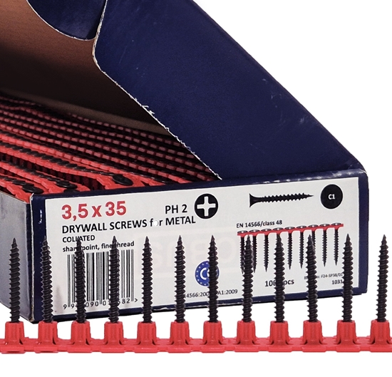 Picture of Skrūves lentēs Robus; PH2; 3,5x35 mm; 1000 gab.