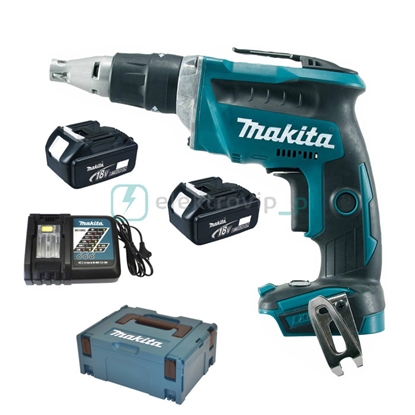 Picture of Skrūvgriezis Makita DFS452RFE; 18 V; 2x3,0 Ah akum.