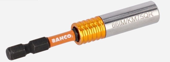 Изображение Skrūvgrieža uzgaļu magnētiskais turētājs Bahco 66IM/KM75QR-1P; 1/4''; 75 mm