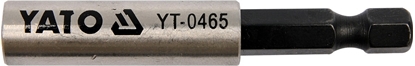 Attēls no Skrūvgrieža uzgaļu magnētiskais turētājs Yato YT-0465; 60 mm