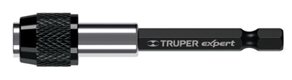 Picture of Skrūvgrieža uzgaļu magnētiskais turētājs Truper PUDE-9075; 1/4''; 75 mm