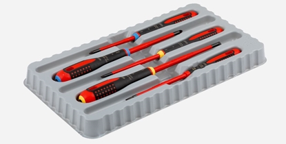 Изображение Skrūvgriežu komplekts Bahco BE-9882SL; SL/PZ; 1000 V; 5 gab.