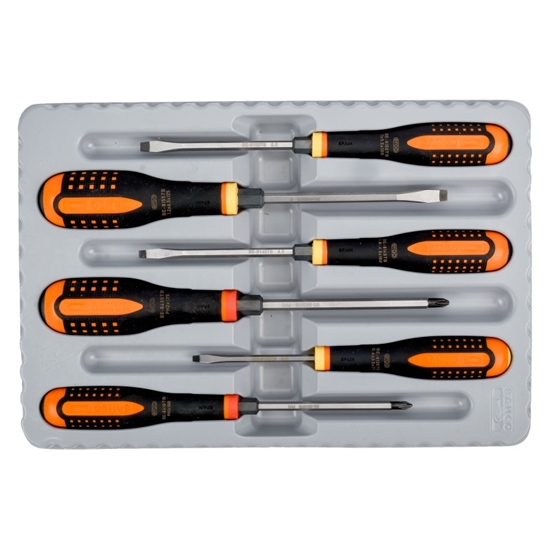 Picture of Skrūvgriežu komplekts Bahco Ergo BE-9881TB; 6 gab.