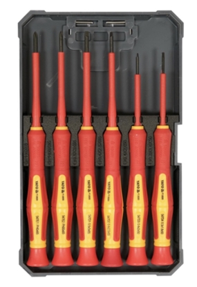 Attēls no Skrūvgriežu komplekts darbam ar spriegumu Yato YT-28283; 6 gab.