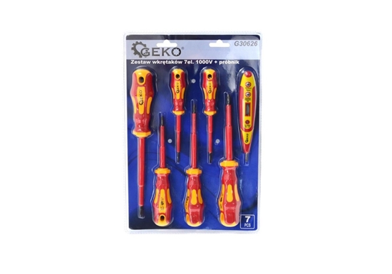 Picture of Skrūvgriežu komplekts Geko G30626; 7 gab.