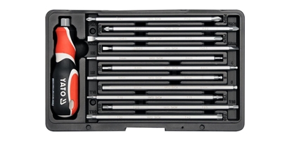 Picture of Skrūvgriežu komplekts Yato YT-2797; 12 gab.