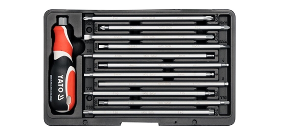 Picture of Skrūvgriežu komplekts Yato YT-2797; 12 gab.