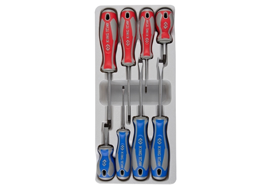 Picture of Skrūvgriežu komplekts King Tony 33108MR; 8 gab.