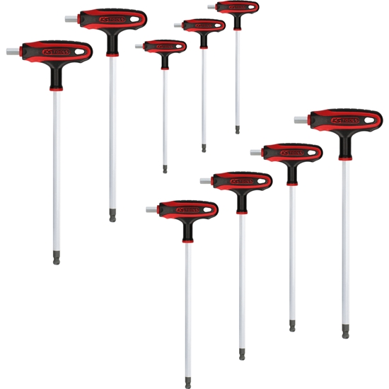 Picture of Skrūvgriežu komplekts KS tools; 9 gab.